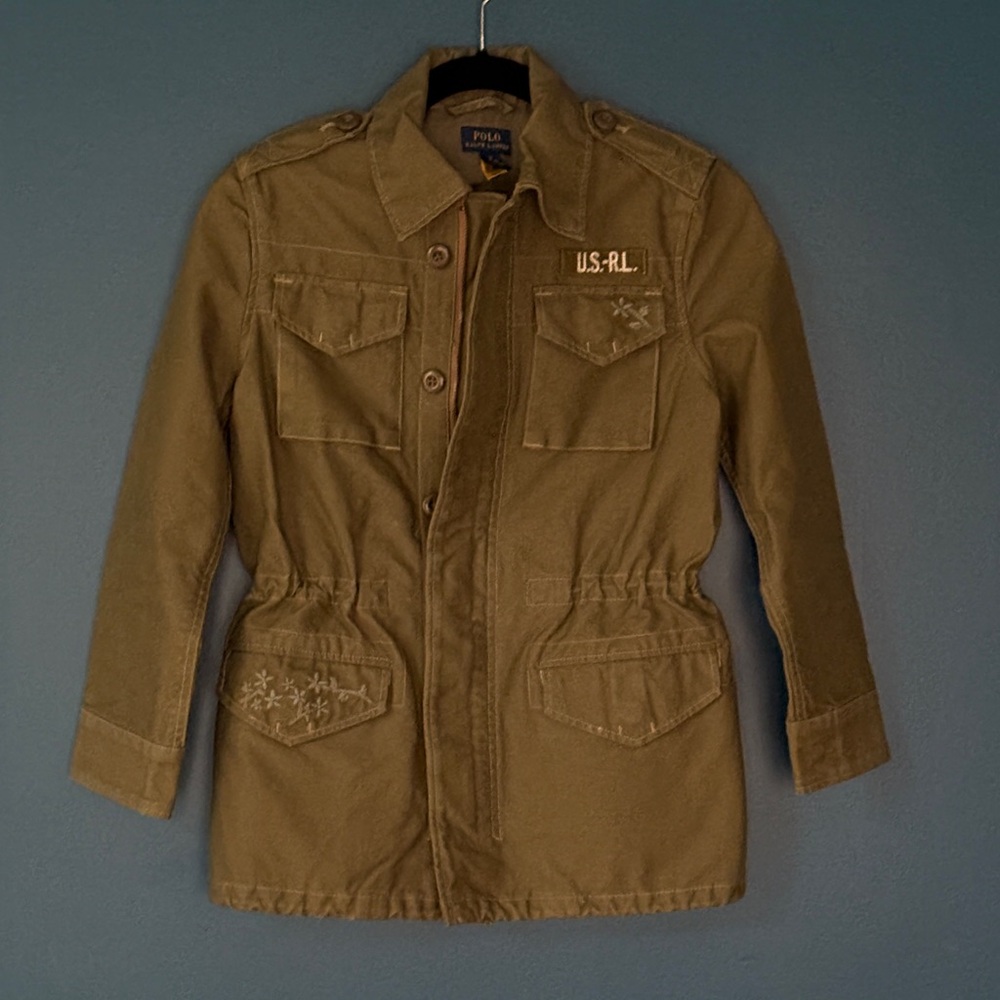 Ralph Lauren Olive Khaki Field Jacket